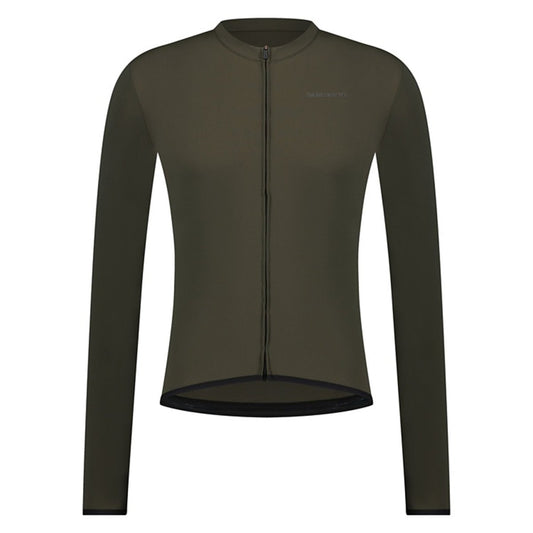 Tricota Manga Larga Shimano Futuro, Verde, Hombre, Talla XL - FIERRIDE