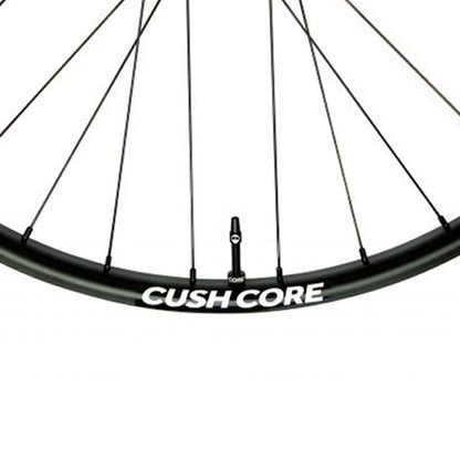 Válvulas Tubeless CushCore Presta 44mm Aluminio Negro 2U - FIERRIDE