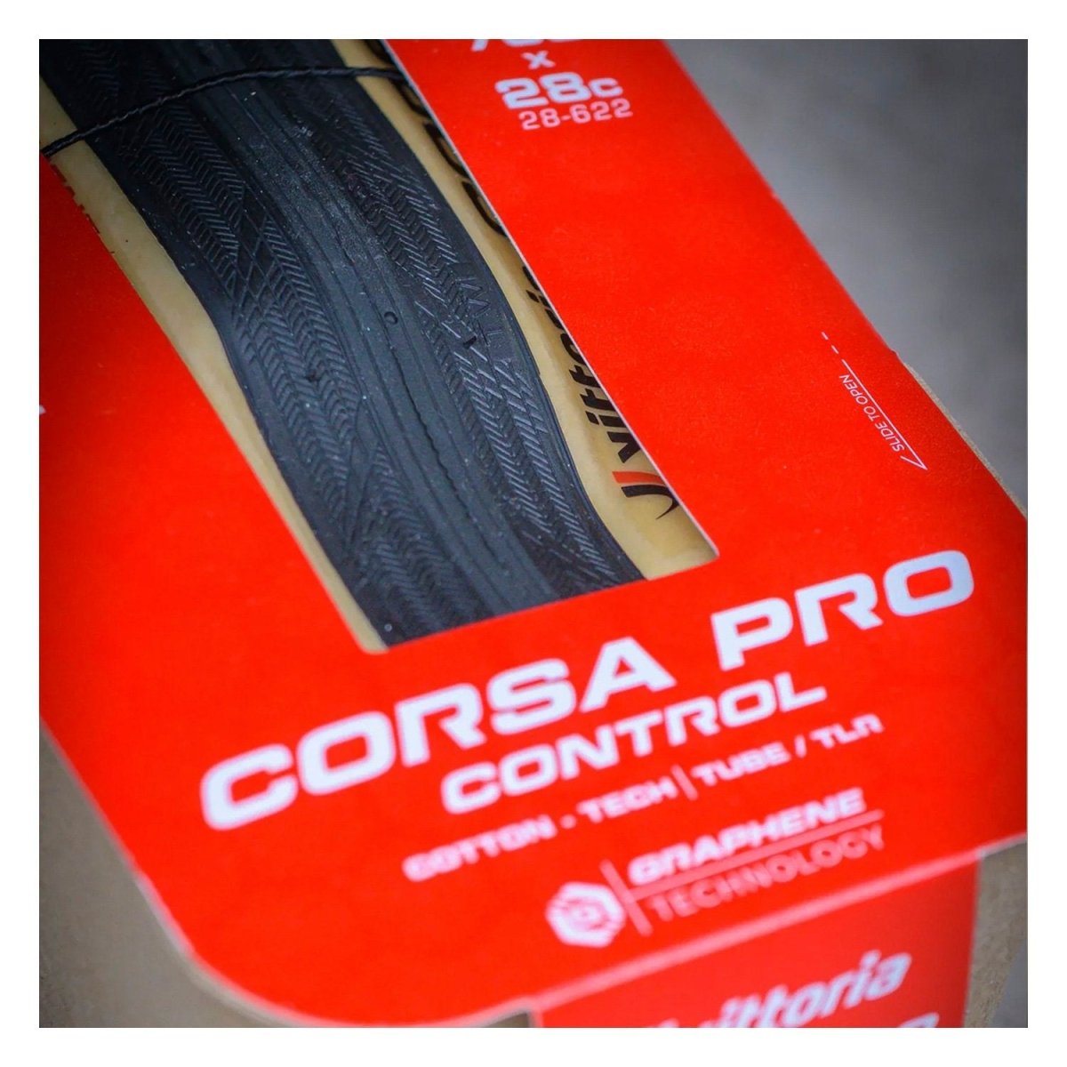 Vittoria Corsa Pro Control TLR 700x26 – Neumático Plegable Ruta - FIERRIDE