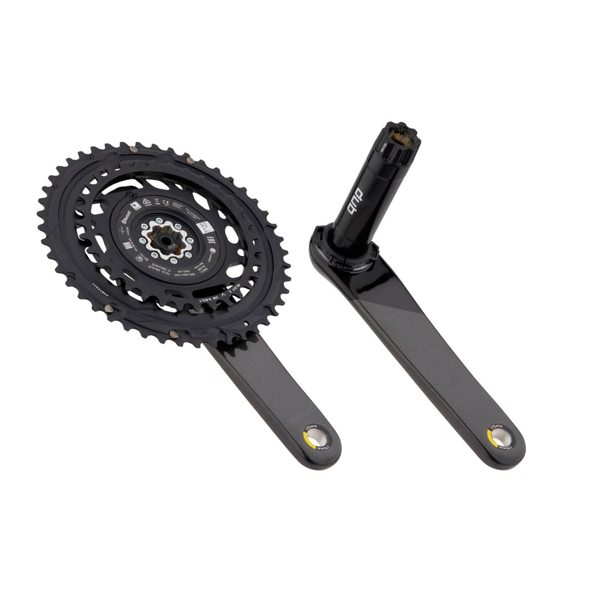 Volante SRAM Force D2 AXS DUB 50-37T 165mm Potenciómetro - FIERRIDE