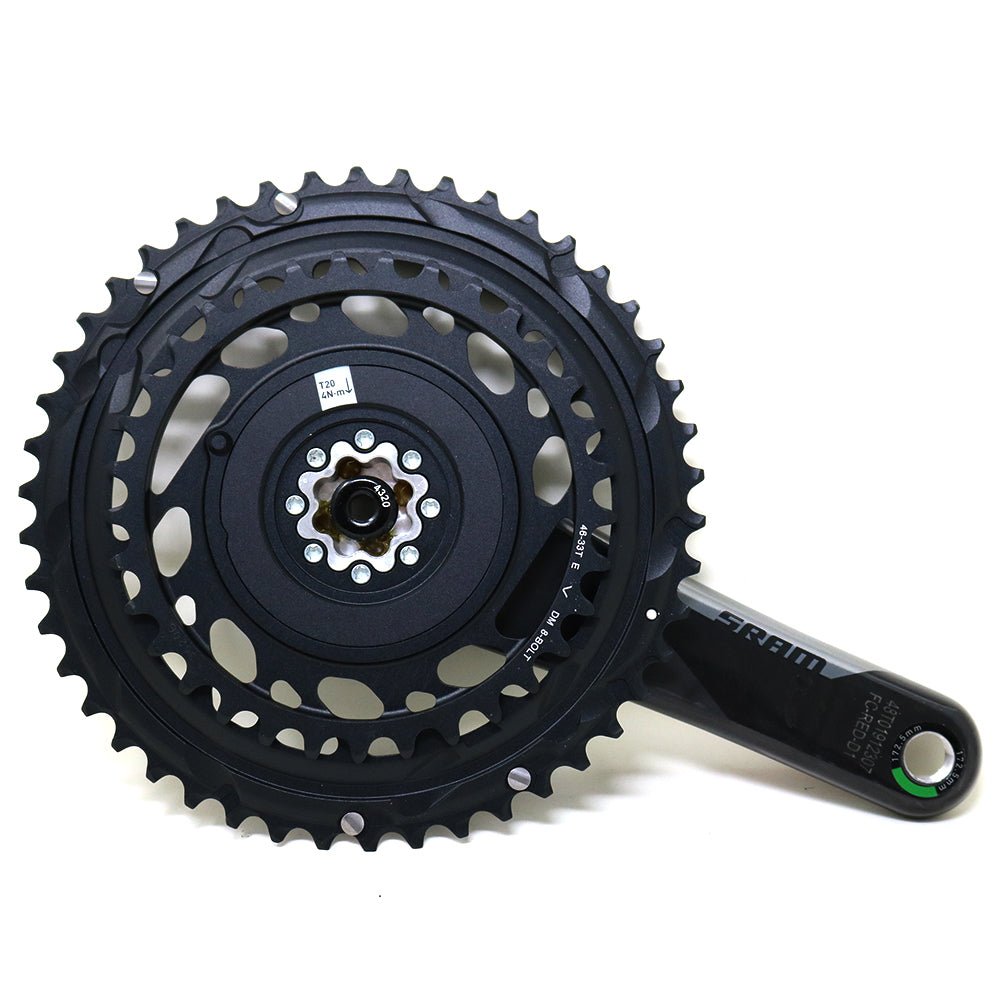 Volante SRAM RED D1 AXS DUB 46-33T 172.5mm DM8 45mm - FIERRIDE