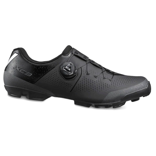 Zapatilla MTB XC Shimano XC3 Hombre Wide Negro Talla 41 - FIERRIDE