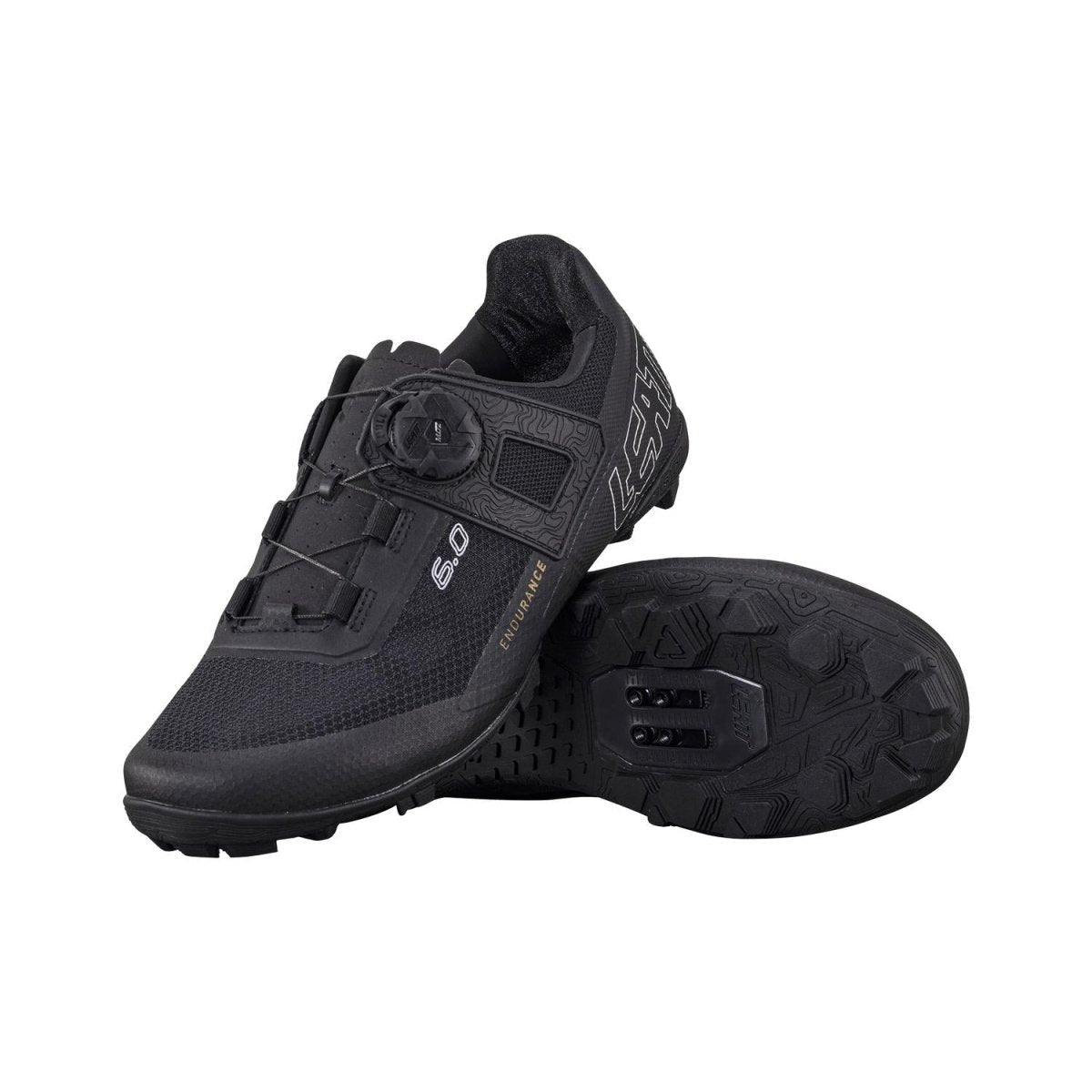Zapatillas Leatt Endurance Mujer Fijaciones PRO 6.0 V25 Negro - FIERRIDE