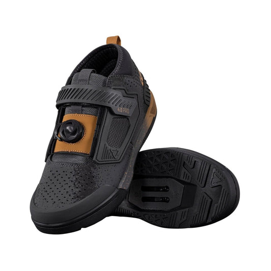 Zapatillas Leatt MTB Fijaciones PRO 4.0 Grafito - FIERRIDE
