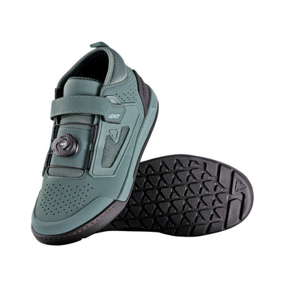 Zapatillas Leatt MTB Plataforma PRO 3.0 Verde Niebla - FIERRIDE