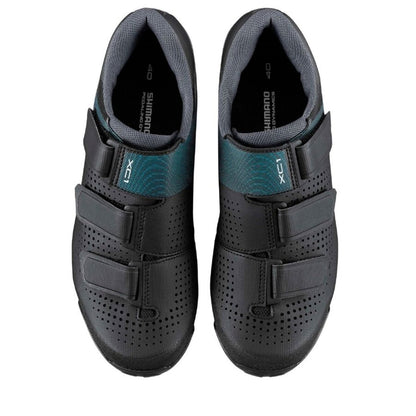 Zapatillas MTB XC Shimano SH-XC100 Mujer Negro Talla 40 - FIERRIDE